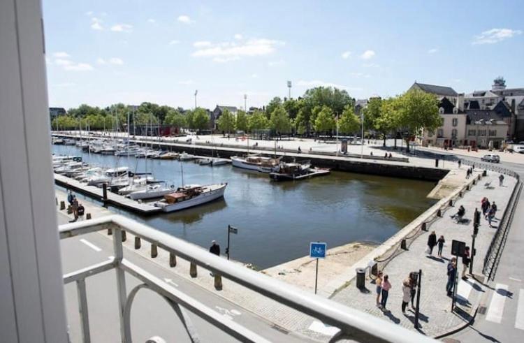 Vue Imprenable Sur Le Port, Charmant Et Clair! Vannes Bagian luar foto